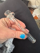 PHOENIX STAR Chillum Bowl 5" Glass Chillum Clear