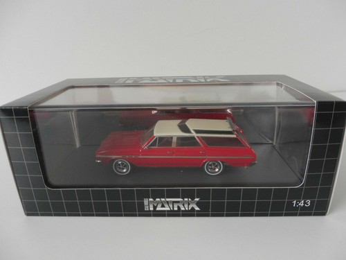 BUICK SPORT WAGON 1965 BLANCO ROJO MATRIX MX20206-112 1/43 RESINA 408 PIEZAS - Imagen 2 de 7