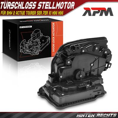 Stellmotor Türschloss Hinten Rechts für BMW 2 Active Tourer 5er 7er X1 MINI Mini