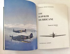 The Hawker Hurrican Mason Hardcover Book Airplanes Military WW2 + British