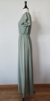 Anthropologie Maxi Dress New Size Small Sage Green Bridal Bridgerton  Romantic | eBay