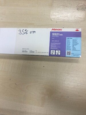 Light Cyan Mimaki SS21 440ml Tintenpatrone 35% voll mit Chip O/Date I39