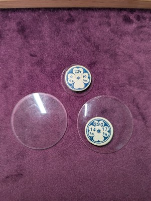 Lot De Mécanismes Et Verres Pour Montre Gousset - Occasion, Référence 06883J