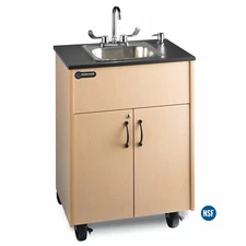 Ozark River Portable Sinks® Premier 1 Portable Hand Sink -Maple