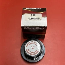 MotoRad T-38 Engine Coolant Reservoir Cap-Standard Coolant Recovery Tank Cap