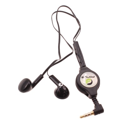 Headphones Retractable Earphones Hands-free Headset Handsfree for Tablets
