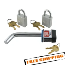 Roadmaster 304 Lock Set - Hitch Lock and 2 Quick-Disconnect Padlocks