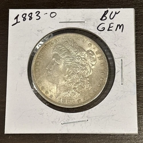 1883-O MORGAN SILVER DOLLAR ✪ BEAUTIFUL COIN ✪ BU GEM ✪ 90% SILVER COIN