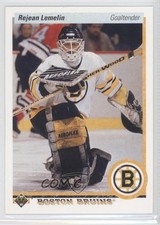 1990-91 Upper Deck Reggie Lemelin #215 1h9