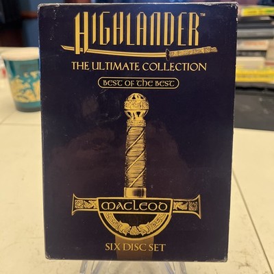 HIGHLANDER - The Ultimate Collection (DVD) BEST OF THE BEST
