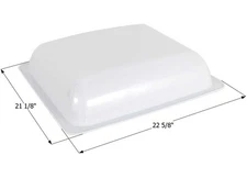 Icon 15312 RV Skylight Inner Dome, SL1920 For 20-3/8" x 18-7/8" Opening