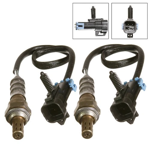 Sensor de oxígeno aguas abajo 2 piezas para Chevrolet Silverado GMC Sierra 1500 1999-2002 Foto 2 de 4