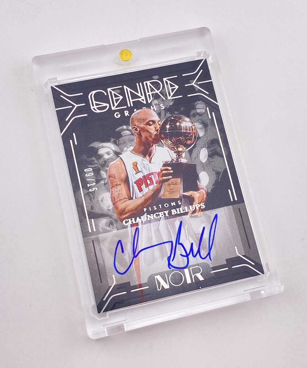 Panini Chauncey Billups Basketball Autographed Sports Trading