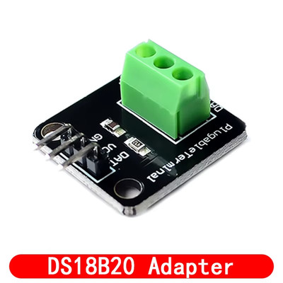 DS18B20 Temperature Sensor Module Kit Waterproof 100CM Digital Sensor Cable Stai