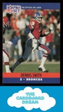 Dennis Smith 1990 Pro Set #491 Denver Broncos