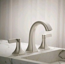 Kohler K-R38330 Riverly Widespread Bathroom Sink Faucet Brushed Nickel NEW