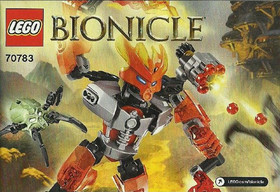 LEGO BIONICLE: Protector of Fire (70783) Looks New  Flame Swords Spider Friend