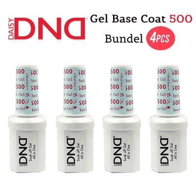 DND Gel Base Coat 500 0.5 oz Bundle 4 pcs | eBay
