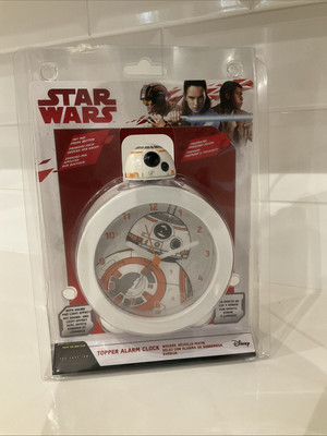 Disney Star Wars Topper Wecker Neu mit Sound und Lichteffekt