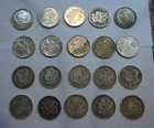 MIXED DATE  Morgan and Peace Silver Dollar roll of 20 low grade to AU!!!