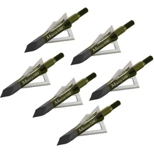 Muzzy 3-Blade Screw-In Broadhead 6-Pack - 100 Grain