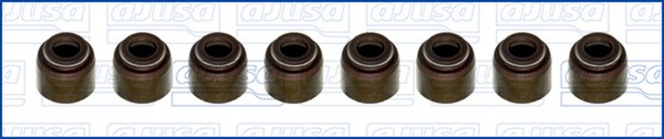 Dichtungssatz Ventilschaft Ajusa 57006200 FüR Omega Rekord Opel Senator V87 U92-image
