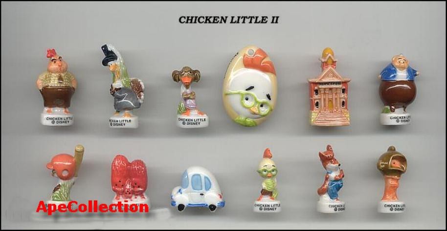 КУРИНОЕ ФИЛЕ 2 шт В НАБОРЕ 12 ФИГУРОК размером 3 см В порцеллановой глазури Frankreich 6490₽