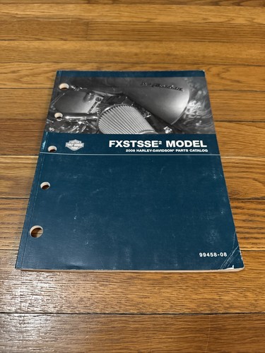 2008 Harley Davidson FXSTSSE2 Models Parts Catalog 99458-08 OEM Free Shipping - Picture 1 of 2
