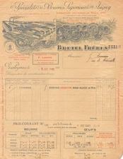 1920 SUPERIOR BUTTER D ISIGNY BRETEL FRERES A VALOGNES