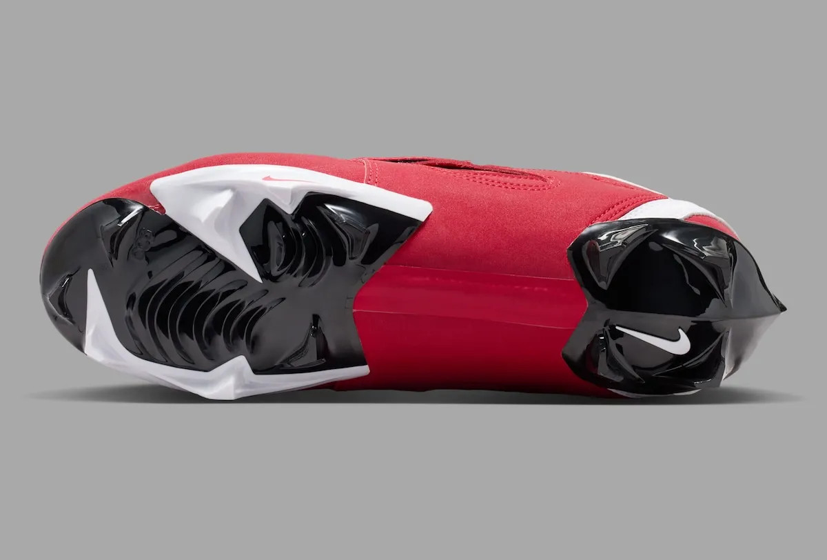 Nike Air Diamond Turf 2 TD Prime Red Black IF4807-001 sz 10 