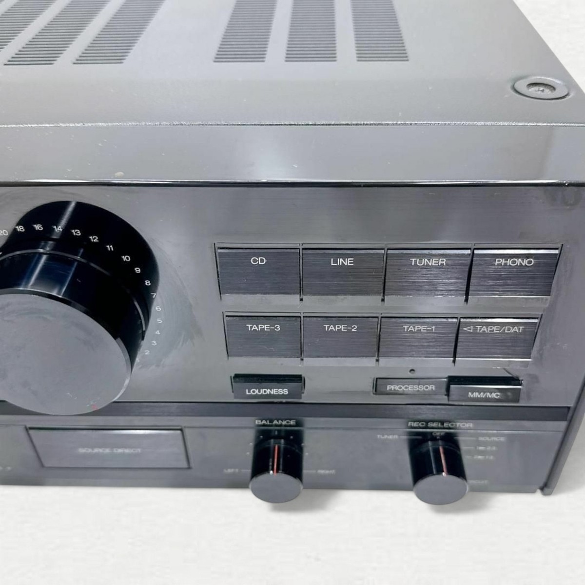 SANSUI AU-α607 Sansui AU-α607 436102111 Black Tested Integrated Amplifier