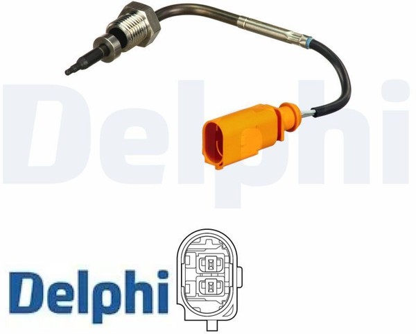 Delphi TS30155 Sensor FüR Abgastemperatur Sensor Abgastemperatur-image