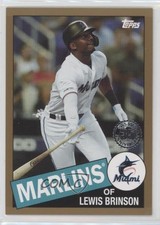 2020 Topps Update 1985 Topps Baseball Gold 27/50 Lewis Brinson #85TB-50 0s9t