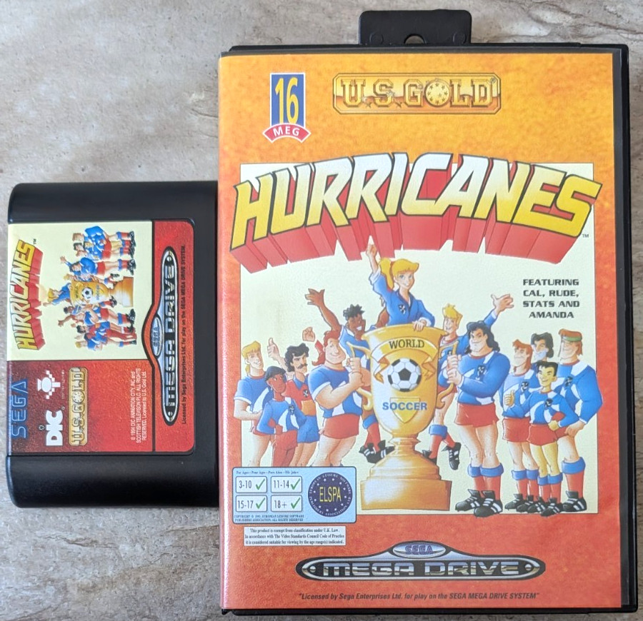 Hurricanes - -SEGA Mega Drive Spiel - MegaDrive