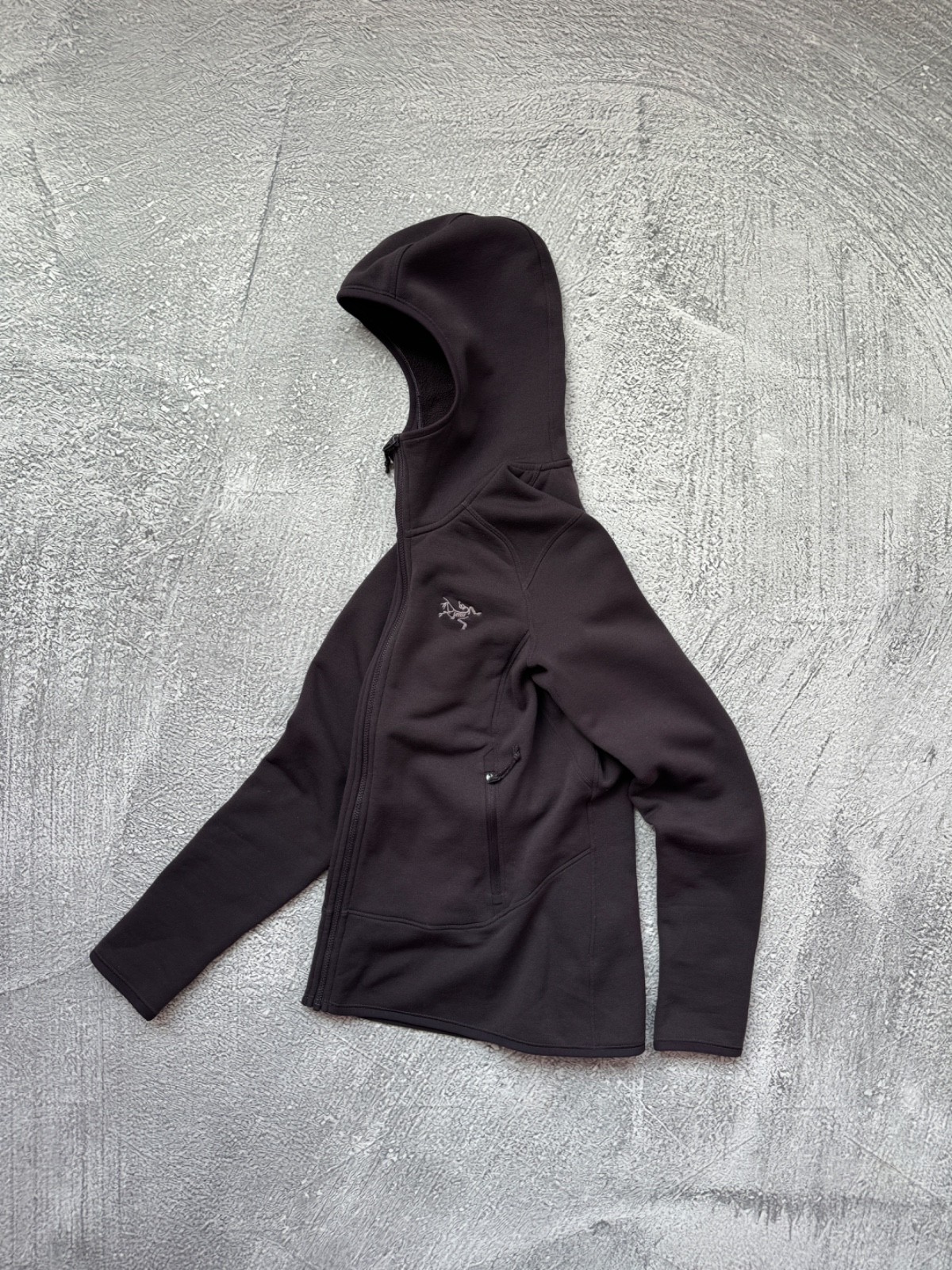 ARC'TERYX Arcteryx Kyanite Felpa con Cappuccio Full Zip Active Wear Felpa con Cappuccio Giacca Donna Taglia XS