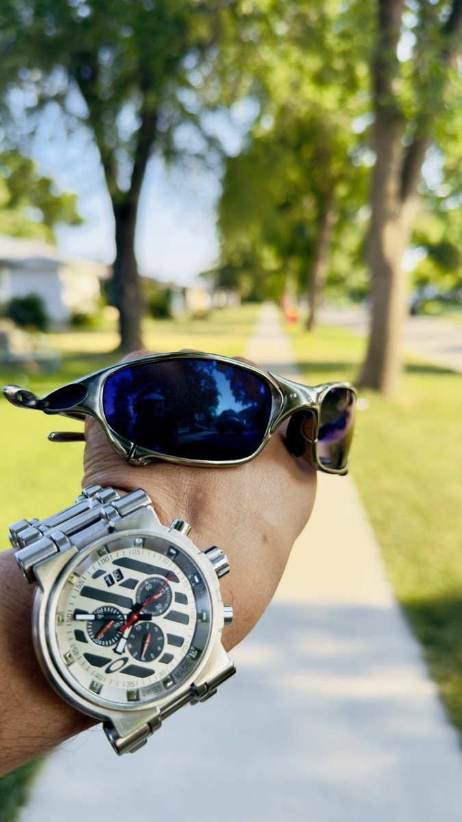 Oakley JULIET X-Metal ICHIRO Signature Limited blue iridium lense