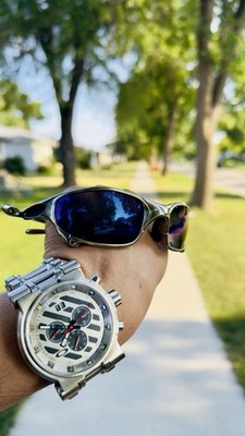 Oakley JULIET X-Metal ICHIRO Signature Limited blue iridium lense