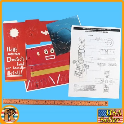 Rabbit Boy - Robot  Costume (DIY) - 1/6 Scale Part - Facepool 