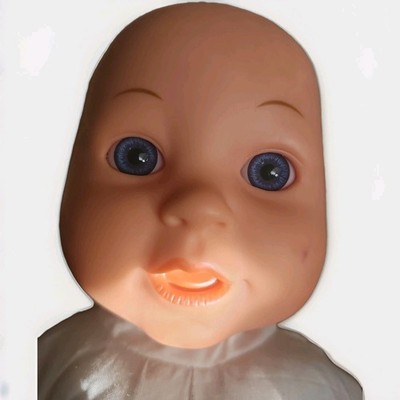 Baby doll from Gi-Go Soft Body Blue Eyes 16 Inches Light 