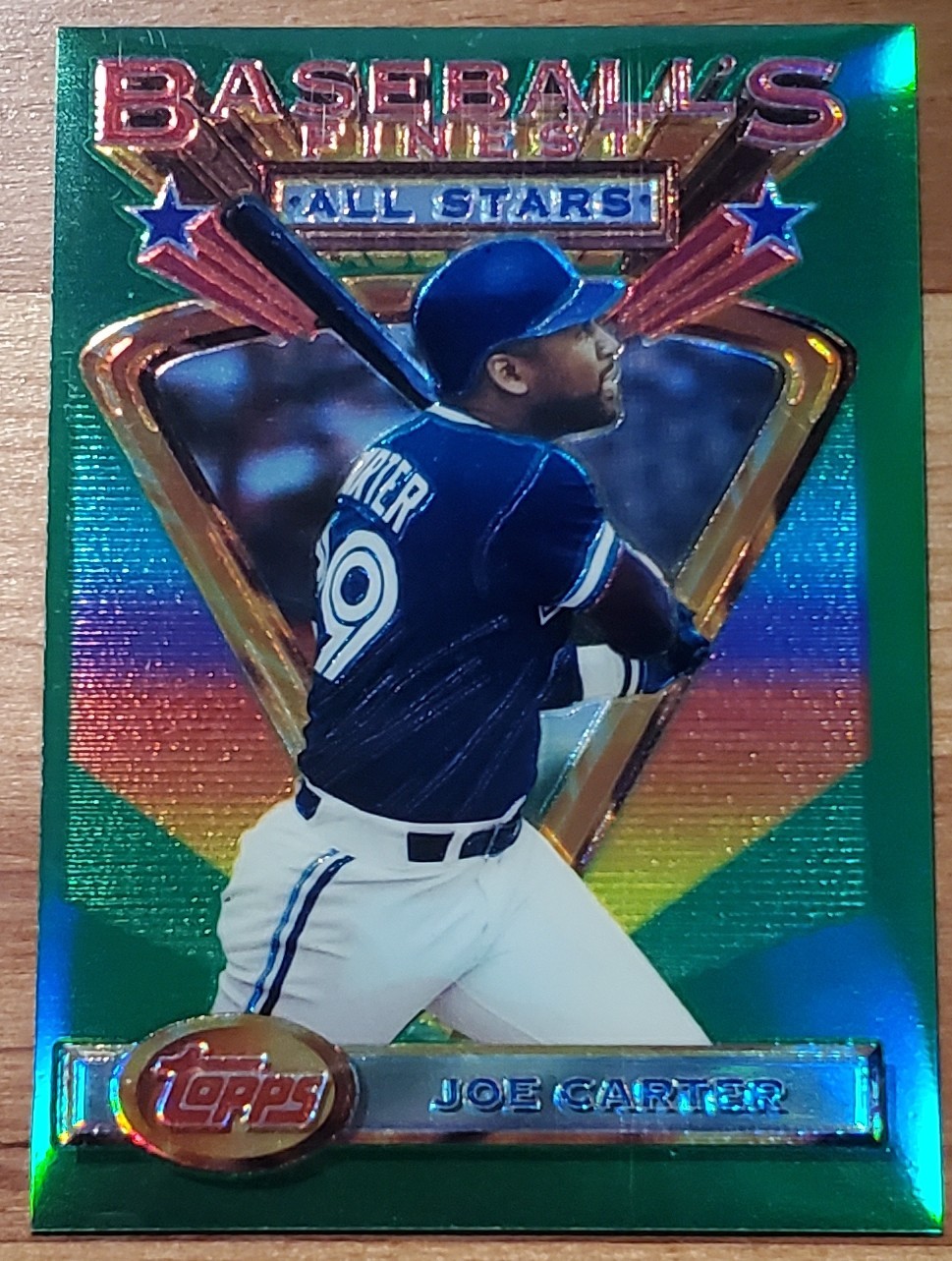 1993 Finest Refractor Joe Carter #94