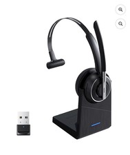 Earbay Wireless Headset with Mic for Work, Bluetooth Headset