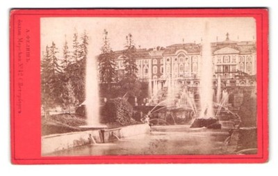 Fotografie A. Felisch, St. Petersburg, Ansicht St. Petersburg, Prachtvolle Brun 