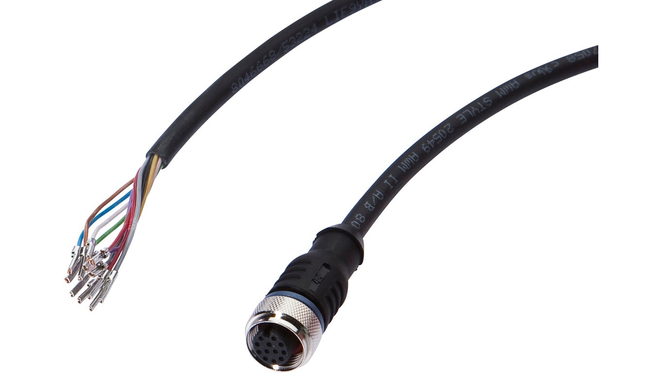 Interconnect Cable, 20m, M12 Female (Female) 12-PIN VKB00C25
