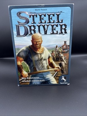 Steel Driver von Martin Wallace Brettspiel Pegasus Spiele Gesellschaftsspiel