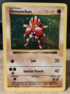 Hitmonchan Shadowless | eBay