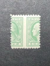 Timbre US #525 MNH 1 centime EFO erreur drastique !
