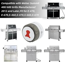 Große Grillplatte Für Weber Summit 400 Serie – Inkl. Tragetasche & Silikonhandschuhe, Ersatz Für 67550 Rost
