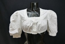 Size 34 dirndl blouse white blouse for dirndl Hammerschmid cotton simple B11164