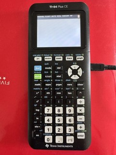 Texas Instruments TI 84 Plus CE Graphing Calculator w/ Slide Cover LCD