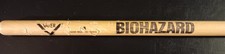 Biohazard Drum Stick no guitarra pick baqueta hard rock hardcore heavy metal NU